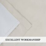 Homechoice Decor Thermal Insulated Blackout Curtains, 54"W x 84"L, Boho Ruched Design, Camel Color - Image 7