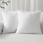 MIULEE Set of 2 Throw Pillow Inserts, 18x18 Inches, 100% Virgin Filling for Couch & Sofa. - Image 8