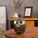 Leekung Owl Statue - Stylish Owl Figurines for Home, Office, and Gift Ideas for Bird Lovers - Image 3