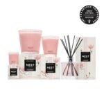 NEST New York 3-Wick Candle, Himalayan Salt & Rosewater - 21.2 oz, 100-Hour Burn - Reusable Glass - Image 8