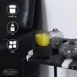 VICTORIA AROMA 3-in-1 Ceramic Wax Melt Warmer: Electric Scented Wax Burner for Home & Office. - Image 4