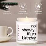 Petalsun Lavender Scented Birthday Candle in Jar - Perfect Gift for Her Birthday! - Image 5