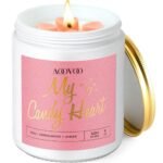 AOOVOO Candle - 9oz Soy Wax Scented Candles, Anniversary Candles, Birthday Gifts for Girlfriend, Women, Men, Wife, Couples Gifts for Boyfriend, Husband