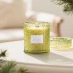 LA JOLIE MUSE Starlit Golden Fir Candle – 19 oz Soy Wax, 90 Hours Burn, Perfect Holiday Gift! - Image 3