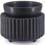 VICTORIA AROMA Ceramic Wax Melt Warmer 3-in-1 Candle Wax Warmer for Scented Wax Melter Electric Fragrance Wax Burner for Home Office Bedroom Gift & Decor…
