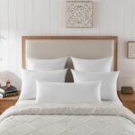 Set of 2 Basic 18x18 Decorative Down Feather Throw Pillow Inserts - White Cotton Square Pillows. - Image 5