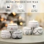 Celestial Scented Candle Gift Set: 6 Large 5.5 oz Zodiac Design Jars for Aromatherapy, Perfect Holiday Gift for Women - Image 6