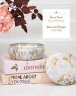 M&SENSE Sunkissed Citrus 3-Wick Soy Candle: 40+ Hour Burn, Natural Vegan Wax, Aromatherapy Gift for All - Image 6