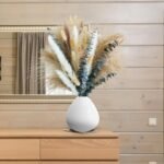 Boho Pampas Grass Decor: Dried Flower Bouquet with Bunny Tail Grass and Eucalyptus Centerpieces. - Image 3