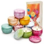 8-Pack Floral & Fruity Candle Gift Set for Women — Paris-Inspired Aromatherapy Candles, Perfect Christmas Home Décor! - Image 7