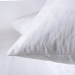 Set of 2 Basic 18x18 Decorative Down Feather Throw Pillow Inserts - White Cotton Square Pillows. - Image 9