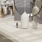 Handmade Ceramic Essential Oil Diffuser with Night Light – Auto-Off, 9 Colors for Home Use - Image 5