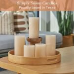 Set of 3 Unscented Ivory Pillar Candles, 3x6 Inches, Rustic Texture, Dripless—Perfect for Weddings, Parties, Spas, and Home Decor. - Image 4