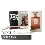 PTShadow 5-Piece Decorative Book Set - Aesthetic Faux Books for Modern Home & Coffee Table Décor - Image 3