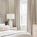 MIULEE 90-Inch Linen Textured Blackout Curtains, Natural Beige, Room Darkening Drapes for Bedroom & Living Room (2 Panels) - Image 2