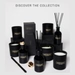 Benevolence LA Bergamot & Jasmine Soy Candles | 8oz Black Holiday Candle for Home & Gifts | 45 Hour Burn - Image 8