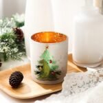 Pine Fir Scented Candle 11OZ - Christmas Tree Design, Perfect for Holiday Decor & Gifts! - Image 3