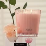 NEST New York 3-Wick Candle, Himalayan Salt & Rosewater - 21.2 oz, 100-Hour Burn - Reusable Glass - Image 3