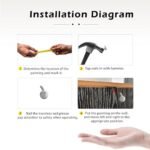 Gustav Klimt-Inspired Cat Floral Wall Art, Framed Poster for Living Room, Bedroom, or Dorm - 8" x 10" - Image 6