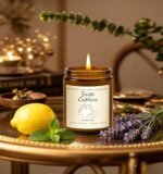 4-Pack Scented Candle Gift Set: 25oz Soy Wax Aromatherapy Candles - Perfect for Home & Gifting! - Image 5