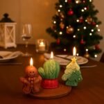 2026 Handmade Christmas Candle Gift Set - 3 Unique Scents for Home, Party, or Bedroom Décor. - Image 4