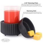 VICTORIA AROMA 3-in-1 Ceramic Wax Melt Warmer: Electric Scented Wax Burner for Home & Office. - Image 3