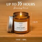Waxcanpy Scented Candle Gift Set: 2 Soy Candles for Relaxation, Sleep, Stress Relief & Home Decor. - Image 5