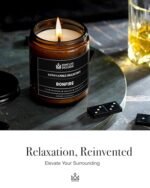 Men's Scented Candles: Bonfire, Mahogany & Teakwood, Natural Soy, Stylish Decor Gift! - Image 7