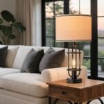 Reaketon Set of 2 Black Table Lamps – 22.3" Farmhouse Style with USB Ports, Bulbs Included - Image 6