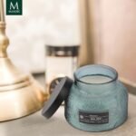 Sea Spa Embossed Candle Jar (17.6 oz) - Floral Bergamot Scented Candle Gift for Women - Image 4