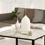 Handmade Ceramic Essential Oil Diffuser with Night Light – Auto-Off, 9 Colors for Home Use - Image 3
