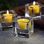 DEYBBY Lemon Scented Aromatherapy Soy Wax Tea Candles - 12 Pack, 4 Hour Burn, Smokeless, Ideal for Home & Events. - Image 7