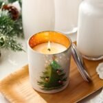 Pine Fir Scented Candle 11OZ - Christmas Tree Design, Perfect for Holiday Decor & Gifts! - Image 2