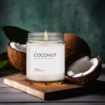 1OAK Coconut Soy Wax Candle - Hand-Poured, Premium Quality, Long-Burning (7oz.) - Image 3