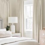 MIULEE 100% Blackout Linen Textured Curtains—Thermal Insulated Cream Drapes, 52 x 84 Inch (2 Panels) for Bedroom or Living Room. - Image 2