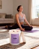 AOOVOO Calm Candles Set for Women - 4 Pack: Scented Aromatherapy Candles with Crystals, 200-Hour Burn. - Image 7