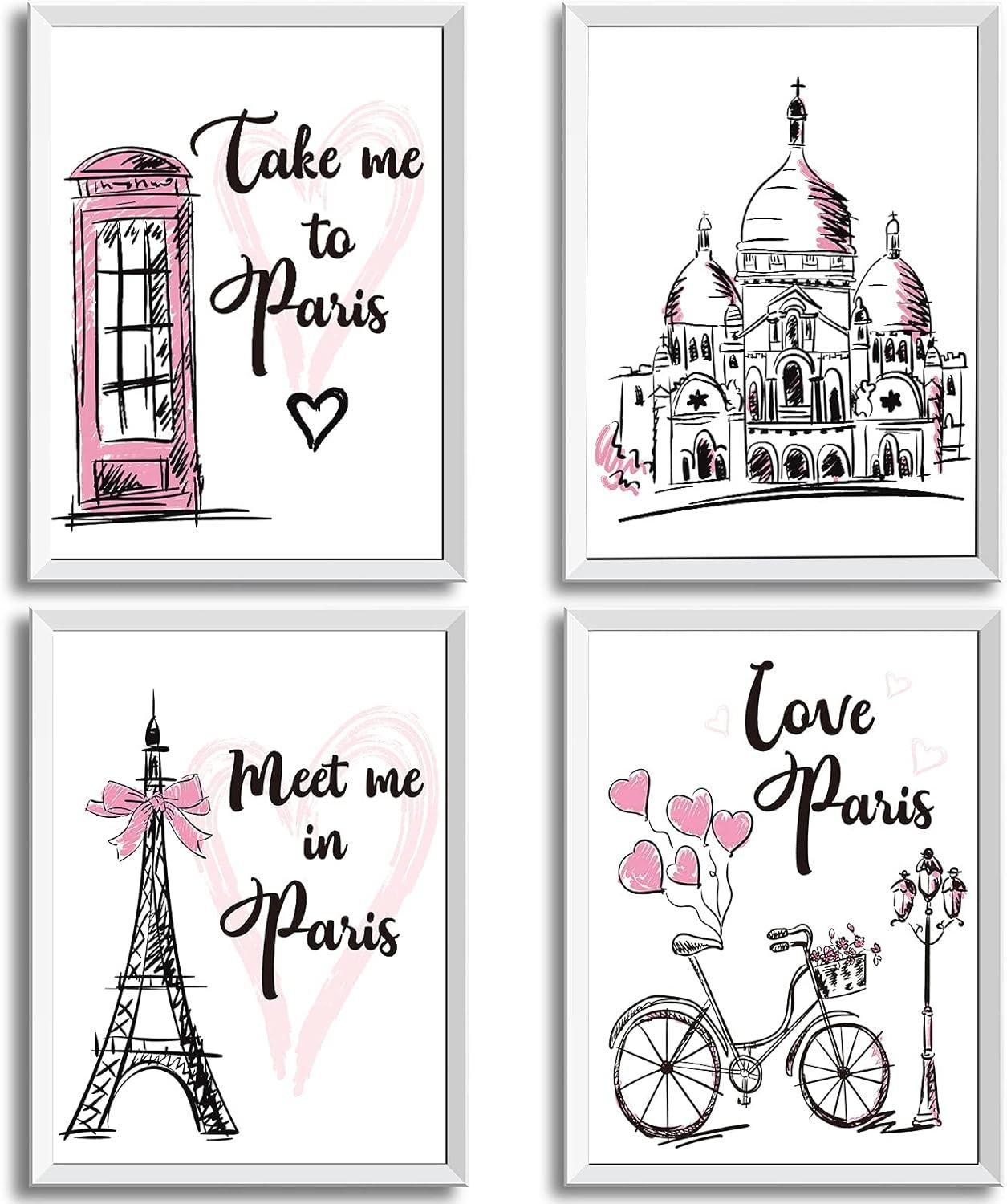 Our Take on Outus Pink Paris Wall Decor: Ooh La La!