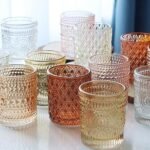 24 pcs Fall Votive Candle Holders in 6 Colors and 3 Patterns for Wedding and Party Decor. - Image 3