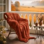 Lanpn Fall Rustic Throw Blanket: 530GSM Sherpa Fleece, Soft 3D Pumpkin Design, Cozy Autumn Decor, Perfect for Couch or Bed, 50x60 inches. Ideal Thanksgiving Gift! - Image 6