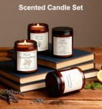 4-Pack Scented Candle Gift Set: 25oz Soy Wax Aromatherapy Candles - Perfect for Home & Gifting! - Image 3