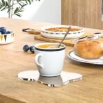 Leadiy Clear Acrylic Coaster Plates in Irregular Cloud Shape for Tabletop Protection and Style. - Image 8