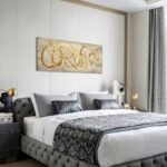 KREATIVE ARTS Large Brown and Gold Abstract Canvas Art - Nordic Modern Wall Decor, 20x48'' Giclee Prints for Living Room, Bedroom, Office. - Image 2