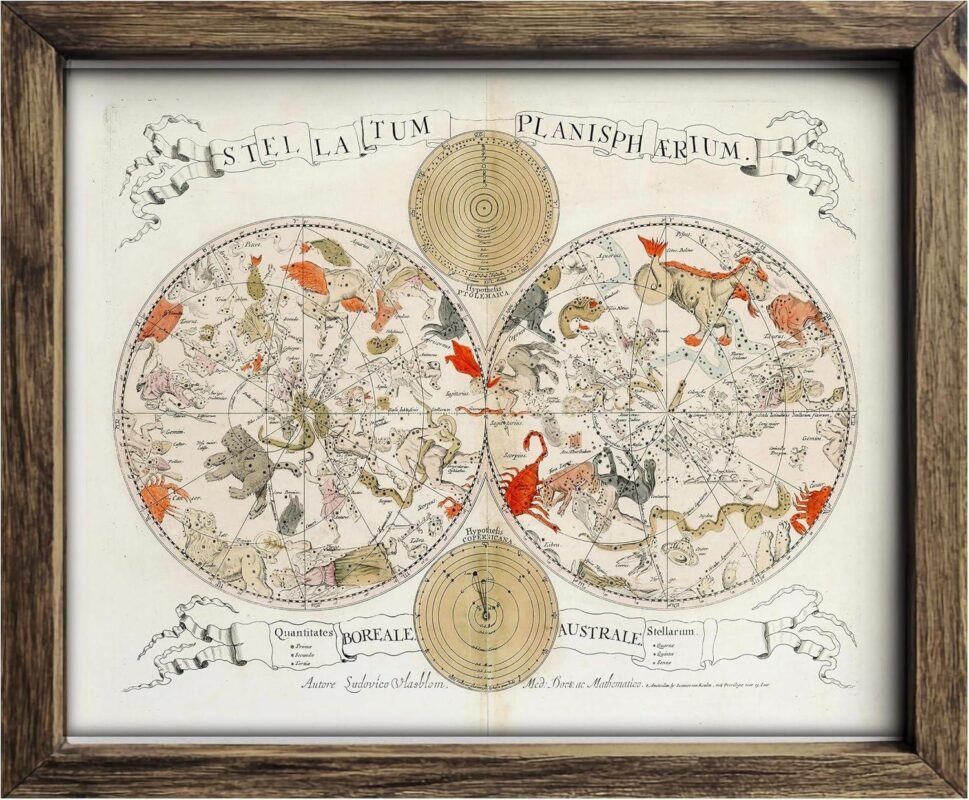 Exploring Vlasbloem’s Celestial Chart: Our Cosmic Review