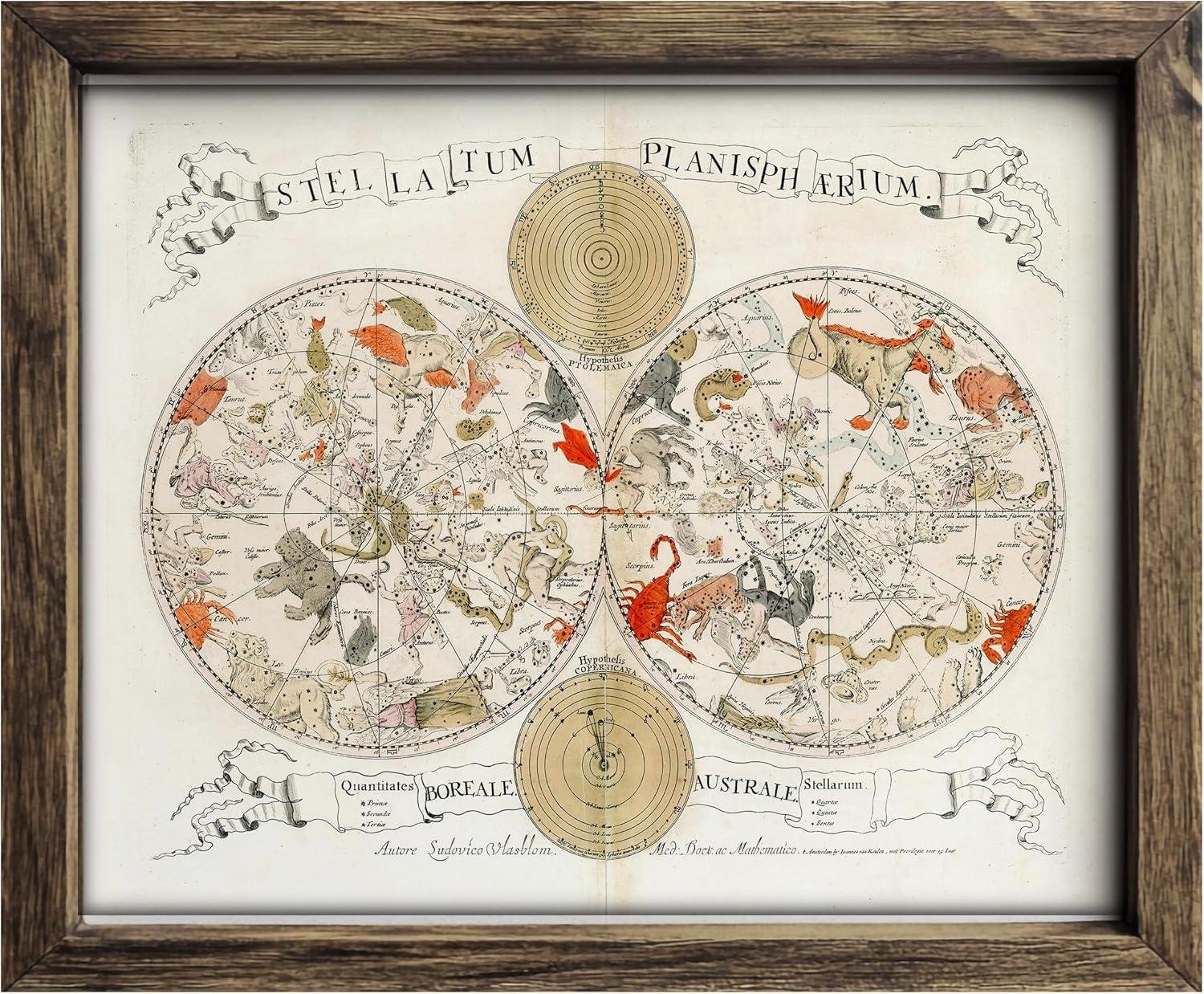 Exploring Vlasbloem’s Celestial Chart: Our Cosmic Review