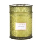 LA JOLIE MUSE Christmas Candles, Starlit Golden Fir Candle – Pine, Cedarwood, Fir Balsam | 19 oz Large Wooden Wick Candle | Natural Soy Wax | 90 Hours Clean Burn | Gift-Ready for Hosts & Gatherings