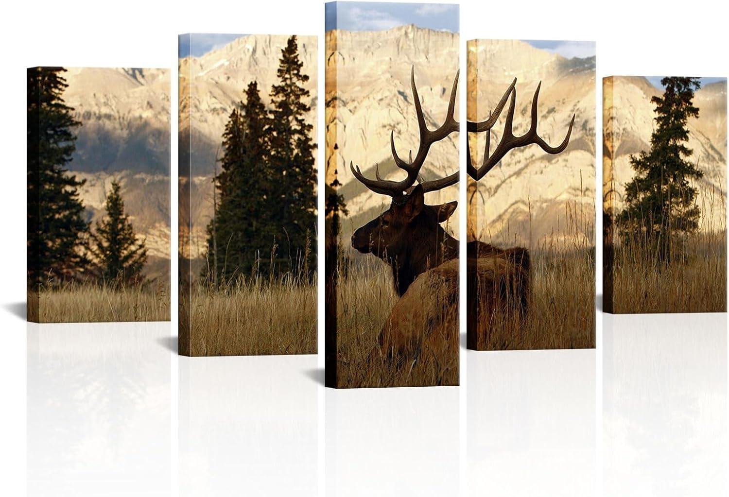 Exploring Autumn Majesty: Our Review of VVOVV’s Deer Canvas Art