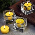 DEYBBY Lemon Scented Aromatherapy Soy Wax Tea Candles - 12 Pack, 4 Hour Burn, Smokeless, Ideal for Home & Events. - Image 4