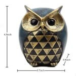 Leekung Owl Statue - Stylish Owl Figurines for Home, Office, and Gift Ideas for Bird Lovers - Image 2