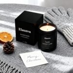 Elaunva Vanilla Scented Candle (7oz) - Natural Soy Wax, Aromatherapy, Stress Relief, Perfect Gift! - Image 5