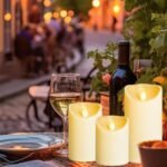 LEOSAN Flameless LED Candles – Battery Operated, Flickering, Remote-Controlled, Ivory Plastic, Ideal for Halloween, Parties, Weddings – Set of 3 (3", 4", 5", 6"). - Image 8